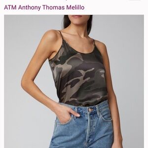 ATM Anthony Thomas Melillo Camouflage Camisole
